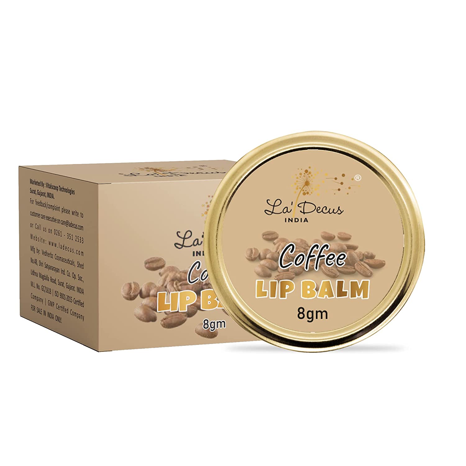 Coffee Lip Balm 8gm
