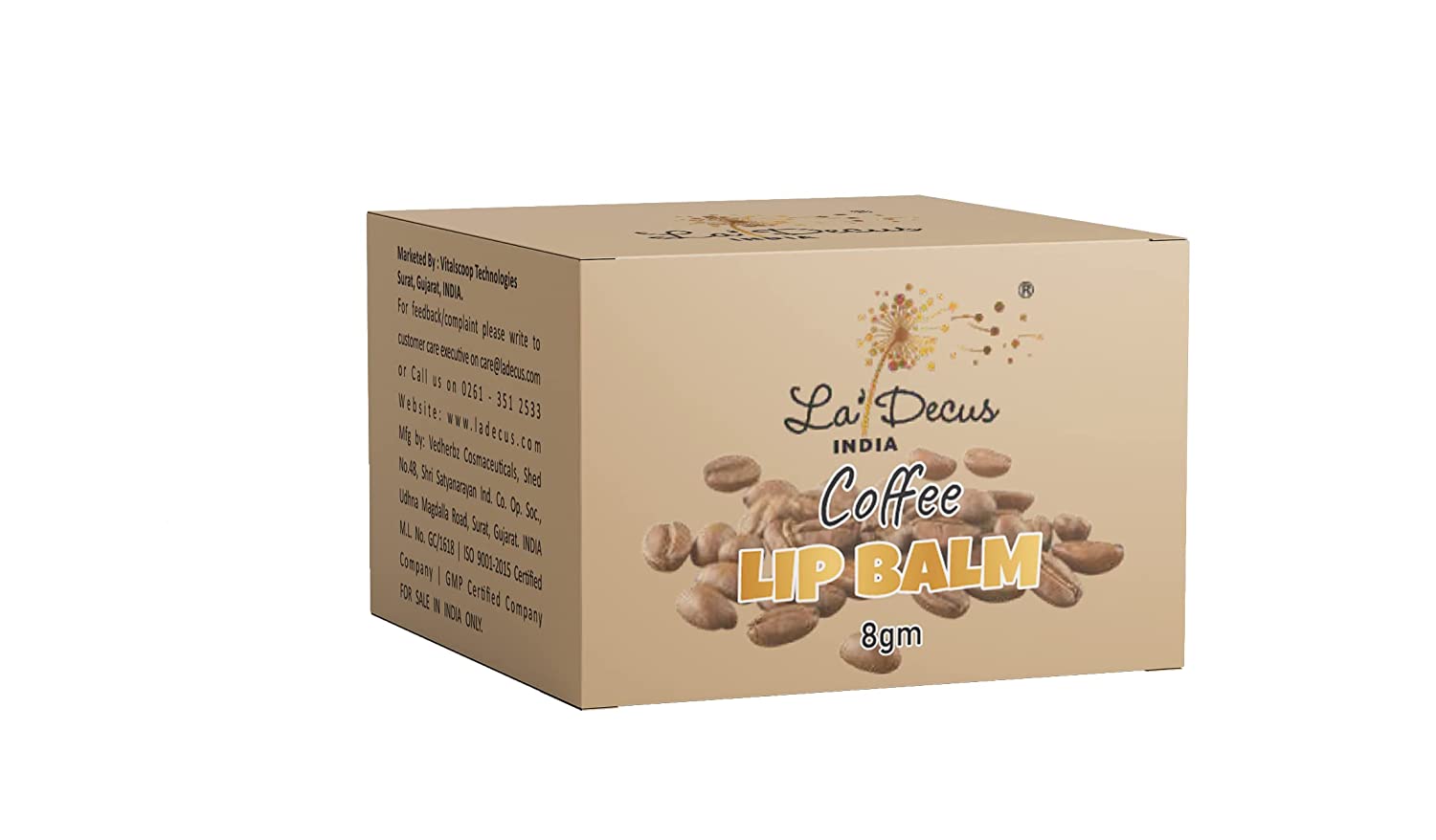 Coffee Lip Balm 8gm
