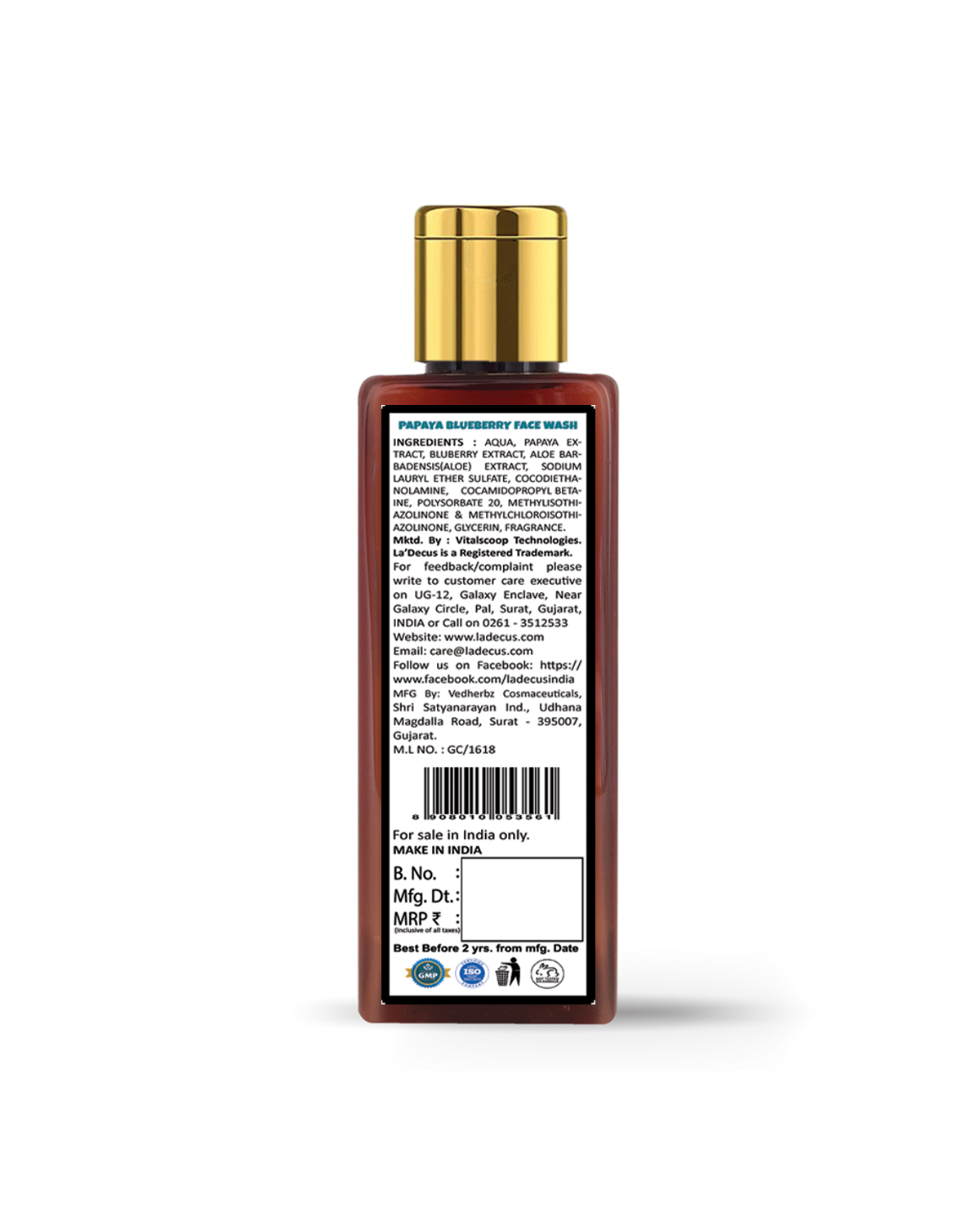 Papaya-Face-Wash-100ml-Back